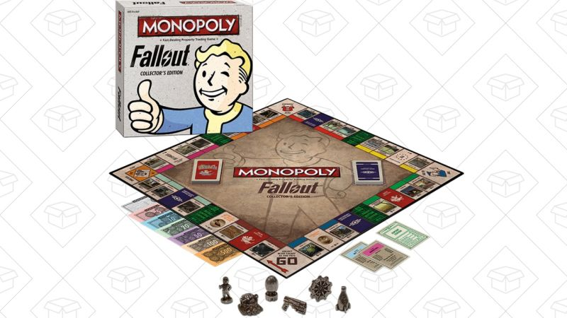 Monopoly de Fallout, $25 | Monopoly de Juego de Tronos, $36